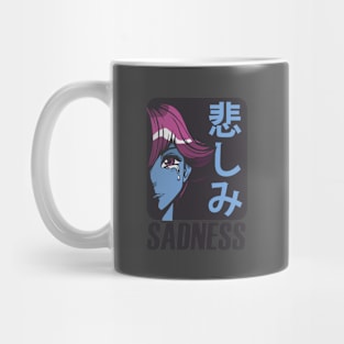 SAD Anime Girl Mug